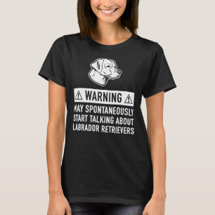 Camiseta Labrador recuperador de perro amante