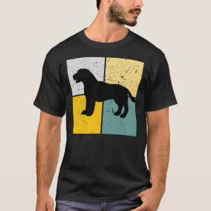 Camiseta Labrador recuperador de perro vintage Labrador rec