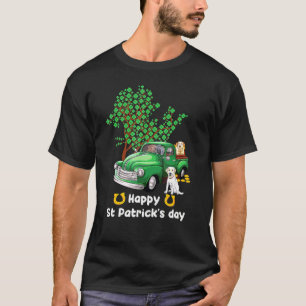 Camiseta Labrador recuperador de St Patricks Day Truck Sham