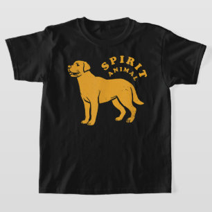 Camiseta Labrador Recuperador Espíritu Animal Funny Labrado