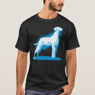 Camiseta Labrador Recuperador Esplandor de pintura de labor