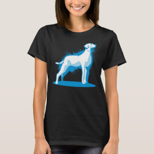 Camiseta Labrador Recuperador Esplandor de pintura de labor