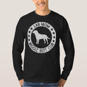 Camiseta Labrador Recuperador Mamá Wiggle Butt Club