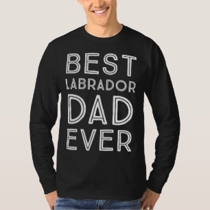 Camiseta Labrador Recuperador Mejor Papá De Laboratorio