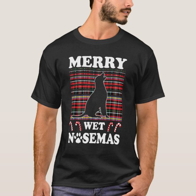 Camiseta Labrador Recuperador Merry Wet Nosemas Laboratorio (Anverso)