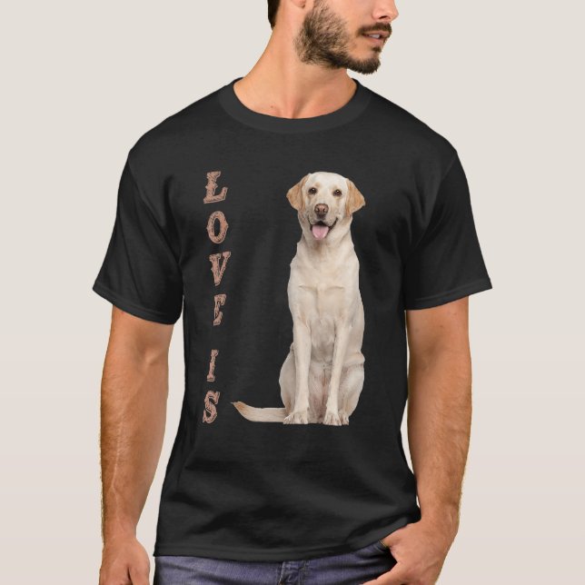 Camiseta Labrador Recuperador Mujeres Hombres Niños Laborat (Anverso)