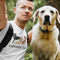 Labrador recuperador papá chocolate amarillo negro