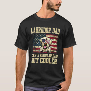 Camiseta Labrador Recuperador Papá Como Un Papá Corriente P