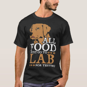Camiseta Labrador Recuperador para pruebas de ajuste relaja