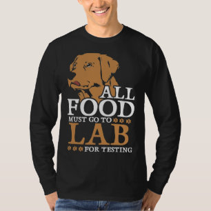 Camiseta Labrador Recuperador para pruebas de ajuste relaja