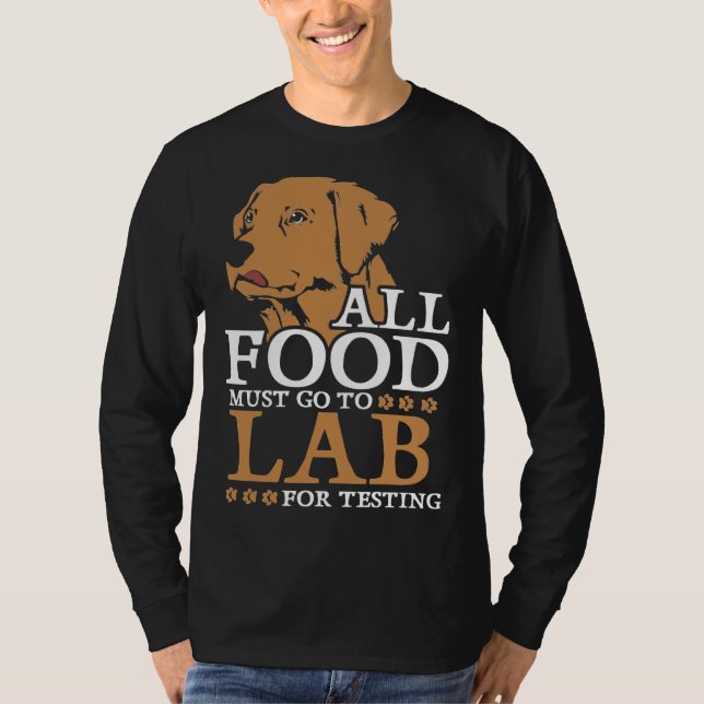 Camiseta Labrador Recuperador para pruebas de ajuste relaja (Anverso)