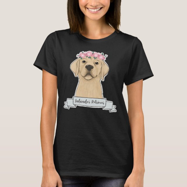 Camiseta Labrador Recuperador Pegatina (Anverso)