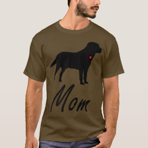 Camiseta Labrador Recuperador Perro Black Lab Mom 