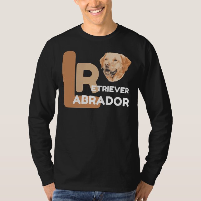 Camiseta Labrador Recuperador Perro Mamá Papá Idea Para Lab (Anverso)