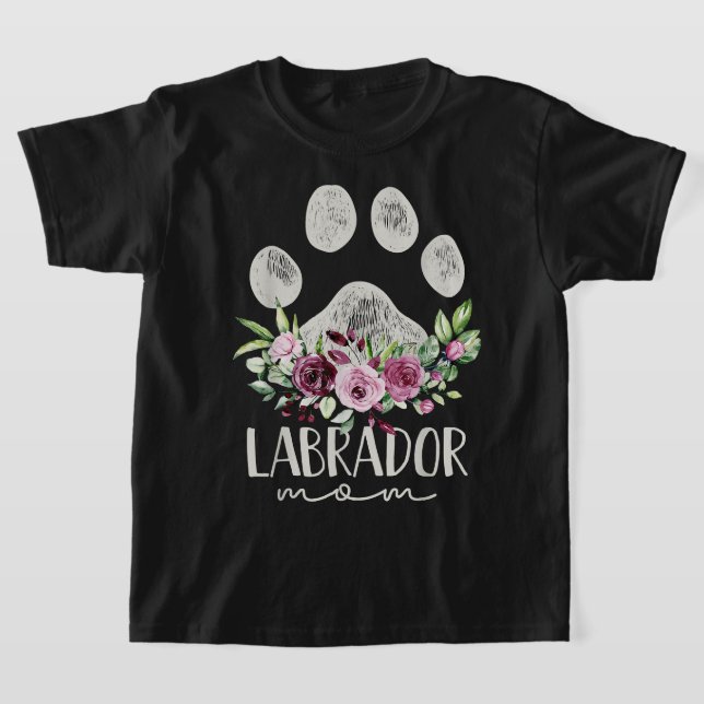 Camiseta Labrador recuperador perro Mascota mamá regala a m (Distribución)