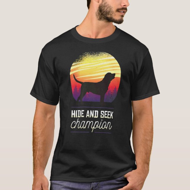 Camiseta Labrador recuperador perro retro 2 (Anverso)