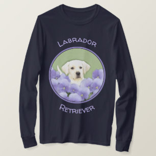 Camiseta Labrador Recuperador Pintura de Cachorro Original