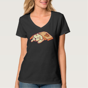 Camiseta Labrador Recuperador Pupperoni Pizza Cute Perros C