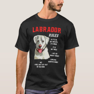 Camiseta Labrador Recuperador Régimen Divertido Dueño De Pe