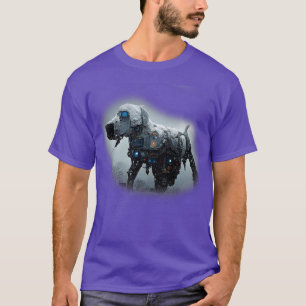 Camiseta Labrador recuperador surrealista Steampunk Artwork