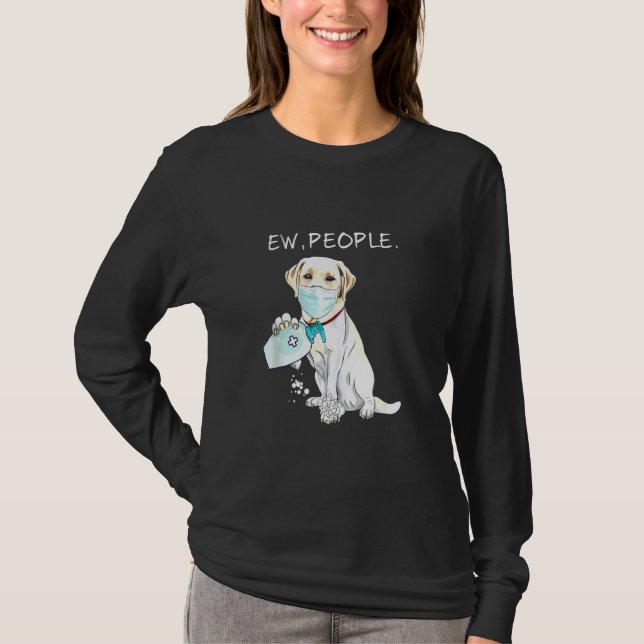 Camiseta Labrador Recuperar Perro De Los Ojos (Anverso)