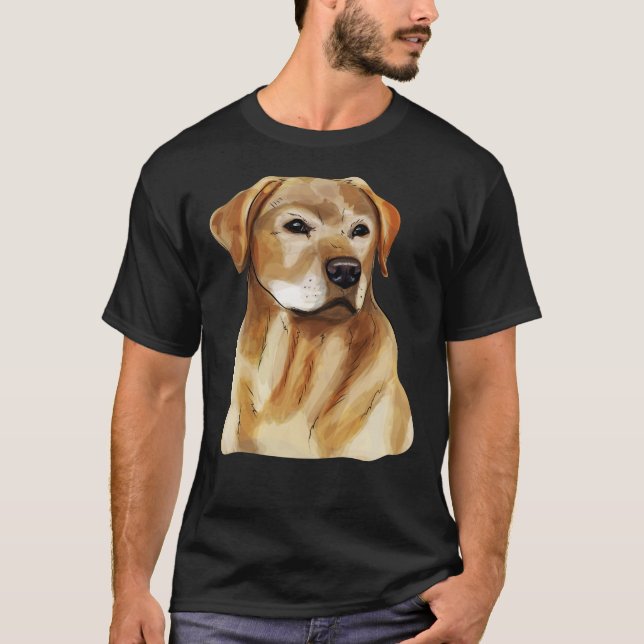 Camiseta Labrador Recuperever Long 294 (Anverso)