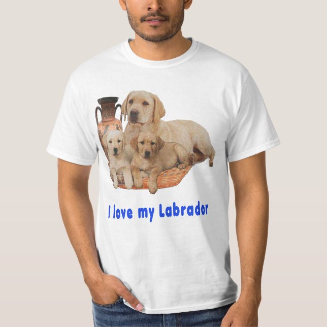 Camiseta Labrador Retriever (Anverso)