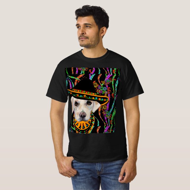 Camiseta Labrador Retriever (Anverso completo)