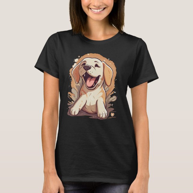 Camiseta Labrador Retriever 3 (Anverso)