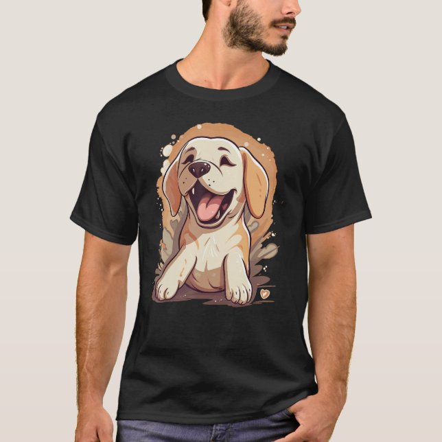 Camiseta Labrador Retriever 3 (Anverso)