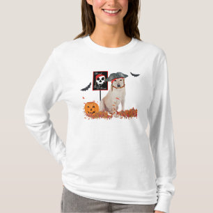 Camiseta Labrador Retriever Amarillo de Halloween