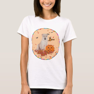 Camiseta Labrador Retriever Amarillo de Halloween