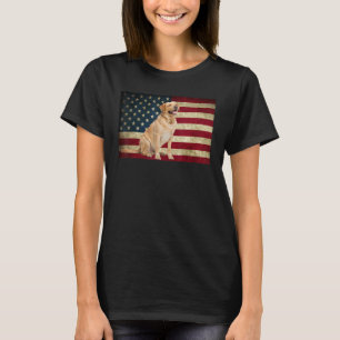 Camiseta Labrador retriever American Flag labra Animal