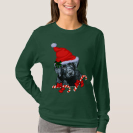 Camiseta Labrador Retriever Aovers Navidades