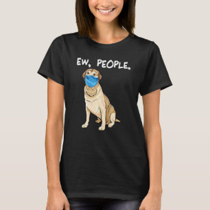 Camiseta Labrador Retriever Ay Personas Perro Con Máscara F