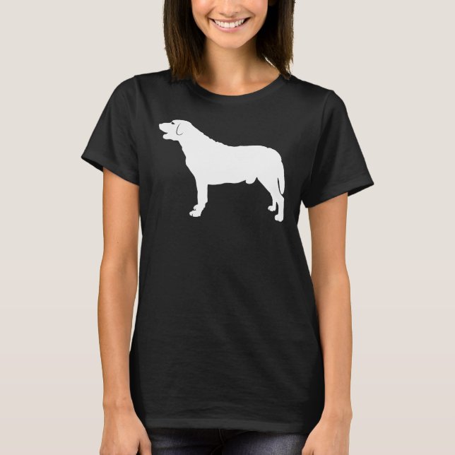 Camiseta Labrador Retriever Baseball ¾ Sleeve (Anverso)