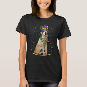 Camiseta Labrador Retriever Bufón de Carnaval de Mardi Gras