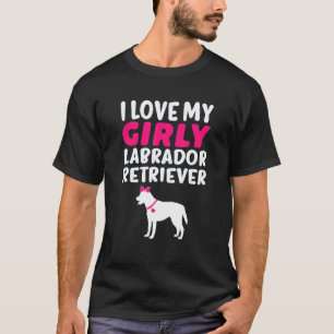 Camiseta Labrador Retriever Chica Perrita Femenina Revelac