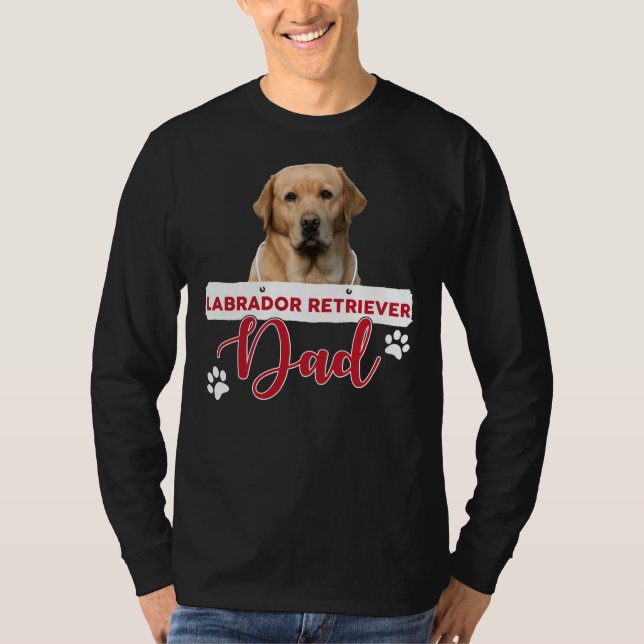 Camiseta Labrador Retriever Dad (Anverso)