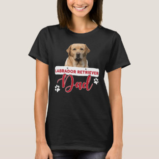 Camiseta Labrador Retriever Dad