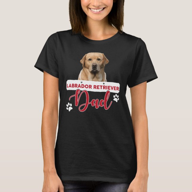 Camiseta Labrador Retriever Dad (Anverso)