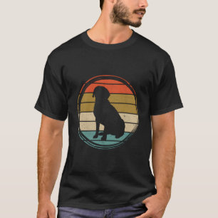 Camiseta Labrador Retriever de chocolate amarillo negro