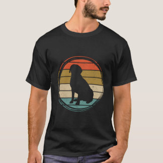 Camiseta Labrador Retriever de chocolate amarillo negro