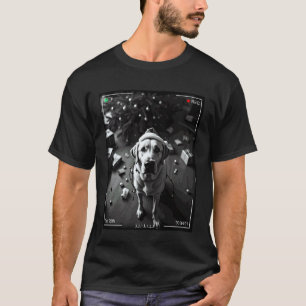Camiseta Labrador Retriever de Navidad Captado por la Cámar