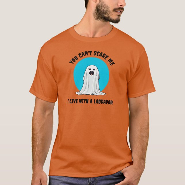 Camiseta Labrador Retriever Falloween (Anverso)
