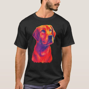 Camiseta Labrador Retriever Fox Red Perro Labrador Foxred Ú