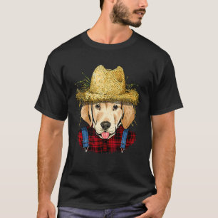 Camiseta Labrador Retriever Granjero Agricultura Agricultur
