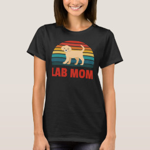 Camiseta Labrador Retriever Lab Mom