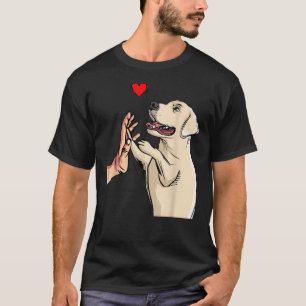 Camiseta Labrador Retriever Love Golden Black Lab