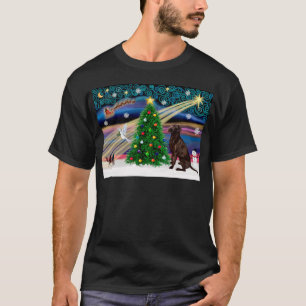 Camiseta Labrador Retriever Magia de Navidad (C)